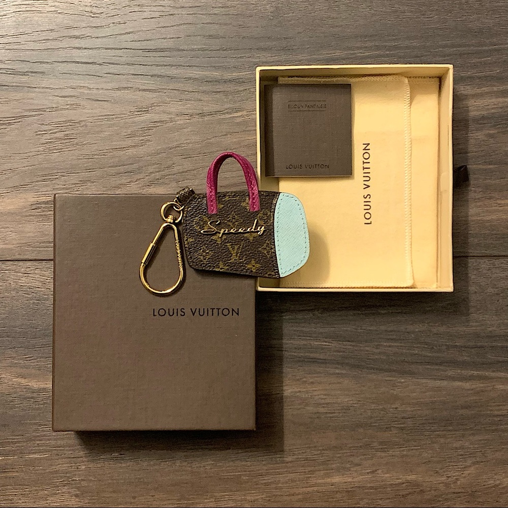 ❌SOLD❌ Louis Vuitton Monogram Porte Cles BB Speedy Key Ring Bag Charm
